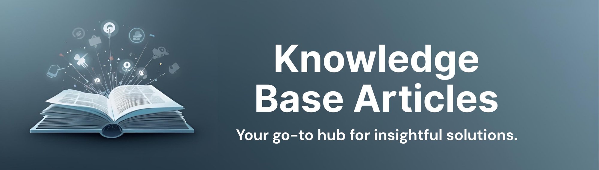 Knowledge Base Articles Banner