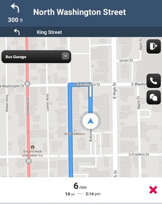 Navigation Screenshot