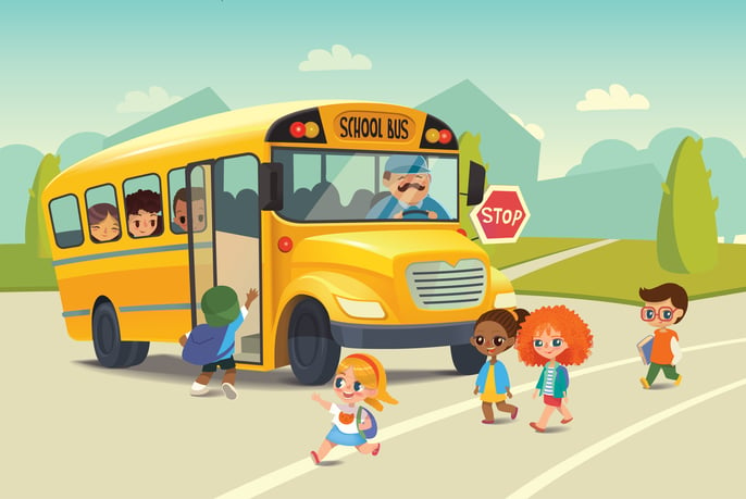 Еда детям в автобусе. Автобус для детей. Школьный автобус изображение дети. Детский автобус вектор. Остановка школьного автобуса.