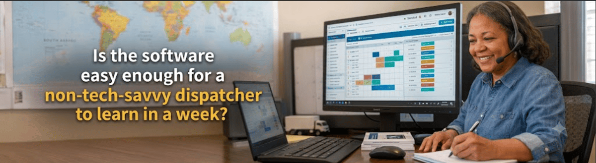 BusBoss school bus dispatch software dashboard for non-technical dispatchers