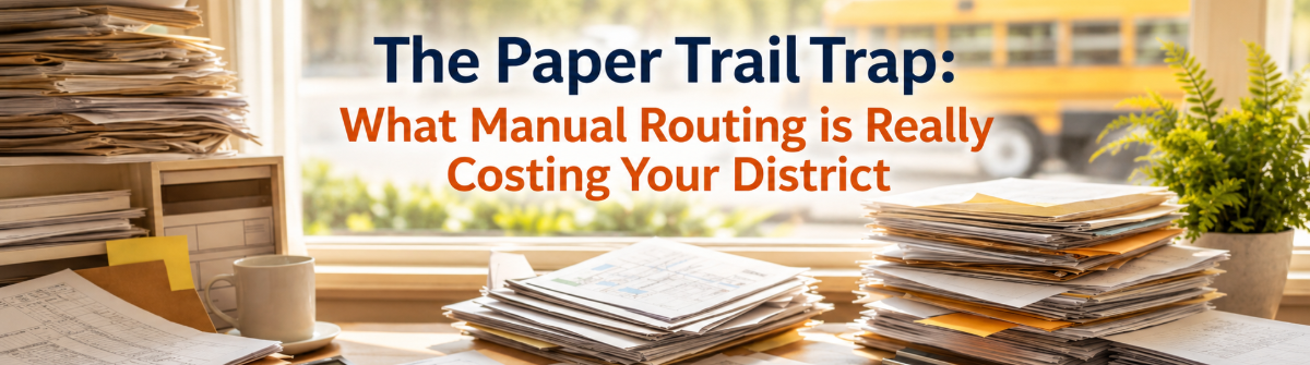The Paper Trail Trap: What Manual Routing is Really Costing Your District