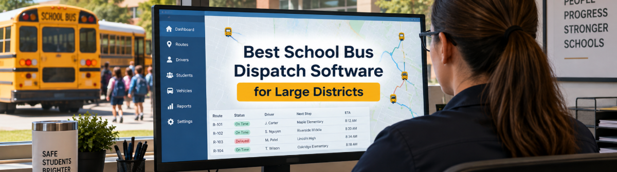 Best School Bus Dispatch Software for Large Districts