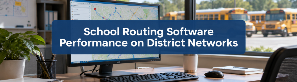 School Routing Software Performance on District Networks