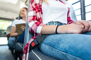 school bus seat belts